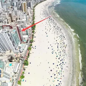 Apartamento Vista Mar - Pe Na Areia, Balneário Camboriú